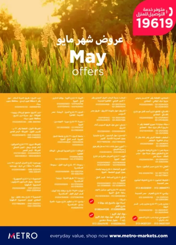 Metro Market Egypt - May Offer