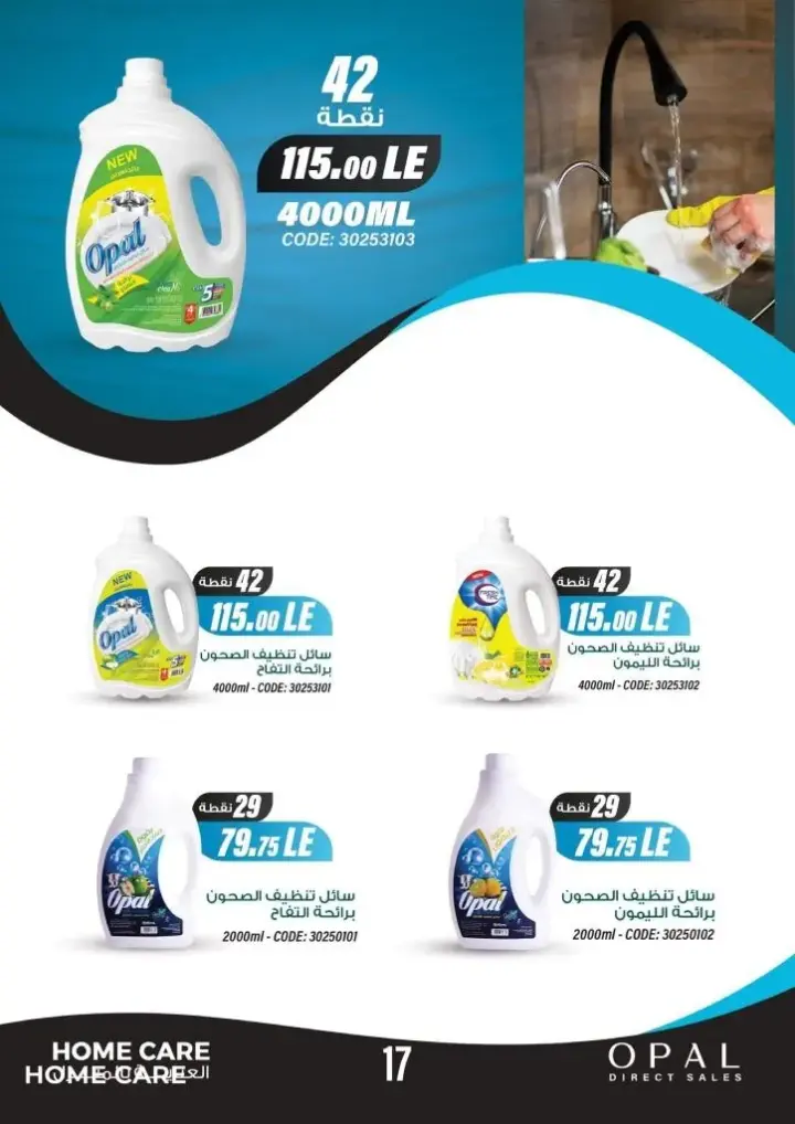 كتالوج اوبال يناير 2024 -  OPAL Direct Sale Jan . Catalog . عروض السنة الجديدة من أوبال على أقسام التجميل و المنظفات . و خاصة اقسام العناية بالجسم و البشرة و الشعر .  متاح الآن برشور اوبال الشهر الجديد يناير 2024 .