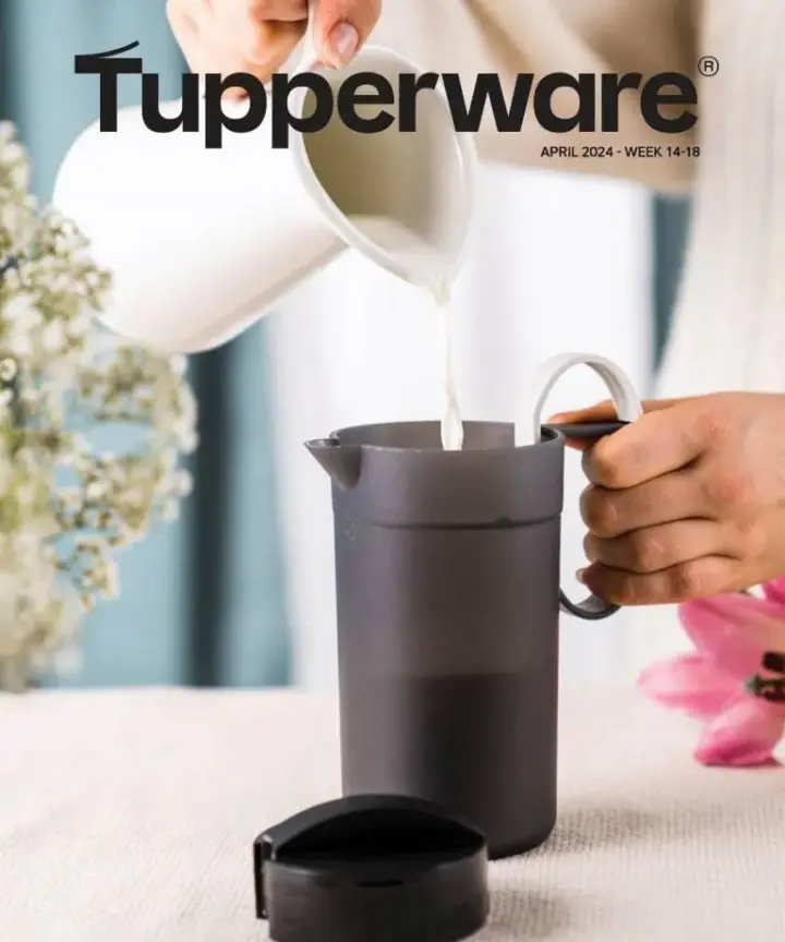 كتالوج تابروير الاسبوع 18 تشكيلة واسعة من المنتجات المبتكرة علي أدوات المطبخ . لا تفوت فرصة اقتناء منتجات Tupperware . تصميمات مبتكرة و أسعار مناسبة و تنوع كبير لمنتجات عالية الجودة .