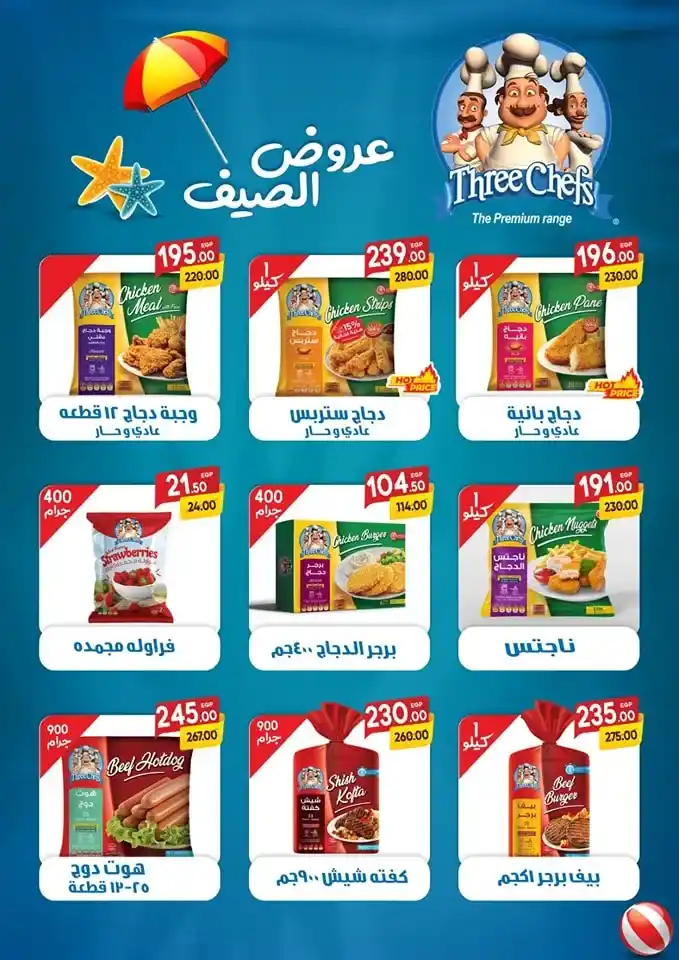 عروض سفير ماركت من 31 يوليو حتى 16 أغسطس 2024 - Summer Sale . أقوى عروض الصيف من سفير ماركت