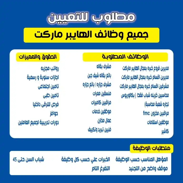 Are you looking for a unique job opportunity? Discover Al Farjani Hypermarket jobs available now with generous salaries and incentives! Join the success team and apply now. Learn more