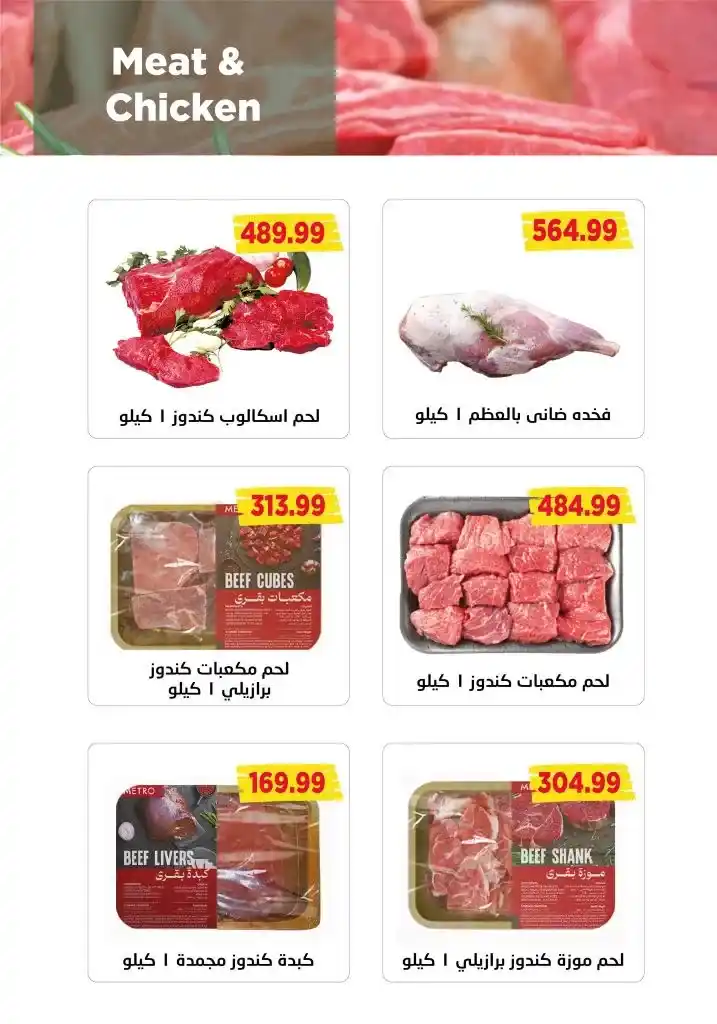 عروض مترو ماركت - من 1 حتى 10 ديسمبر 2024 - December Offer