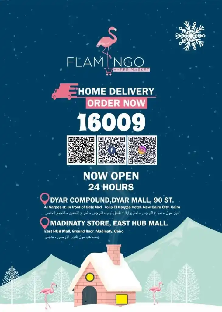 Flamingo Hypermarket offers from January 27 to February 8, 2025 Amazing savings to start the new year. Are you looking for the best offers to start a new year full of savings and luxury?