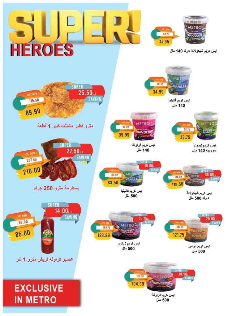 عروض مترو ماركت مصر حتى 31 مايو 2025