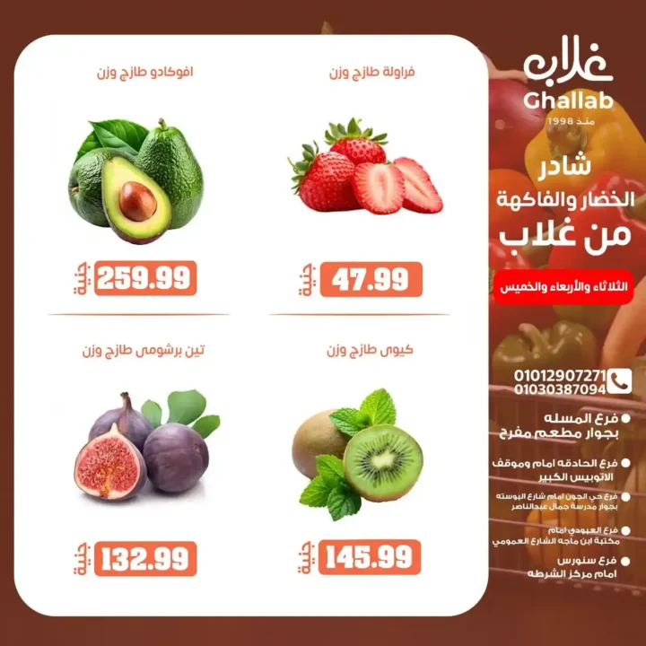 Ghallab Markets offers in Fayoum until June 5, 2025: