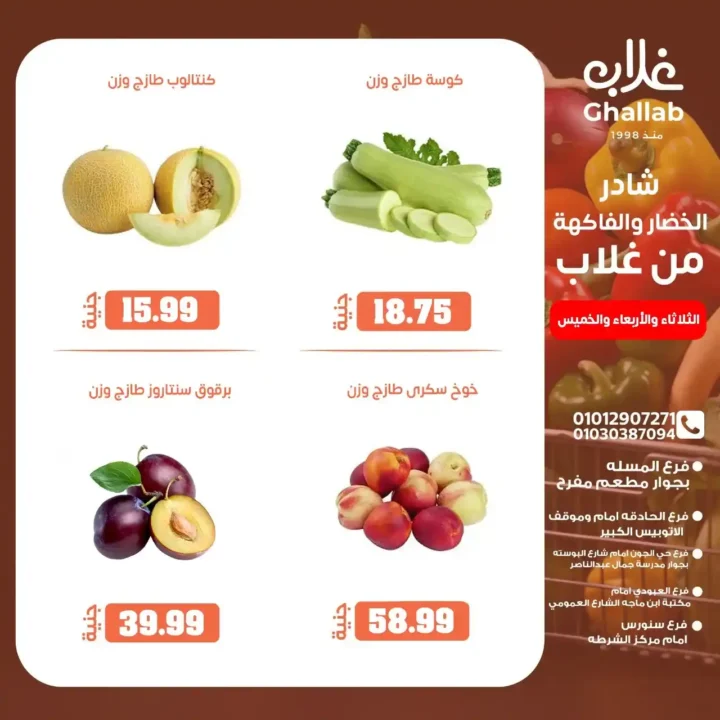 Ghallab Markets offers in Fayoum until June 5, 2025: