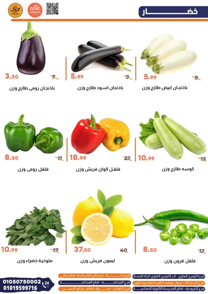  عروض غلاب ماركت يوم الثلاثاء 24 يونيو 2025