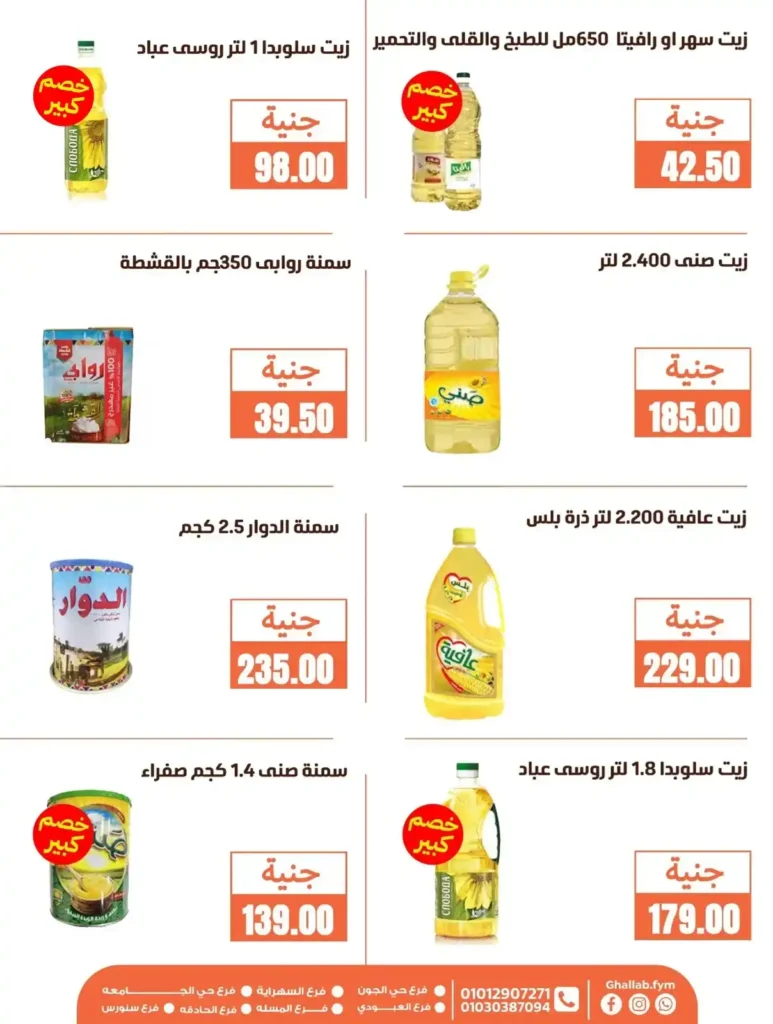 عروض مصر - عروض غلاب ماركت 2025