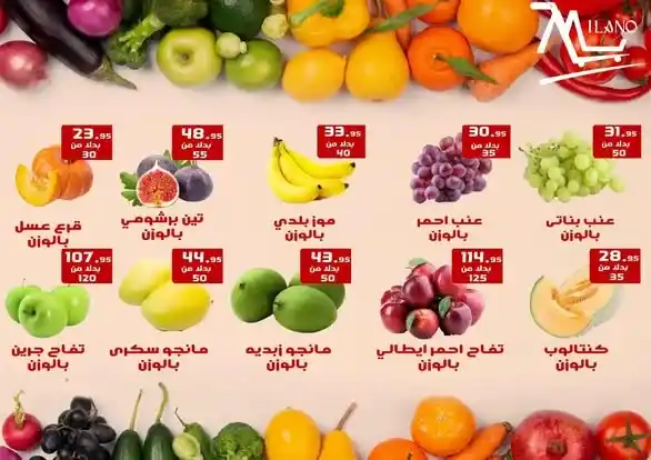 عروض هايبر ميلانو حتى 1 أغسطس.