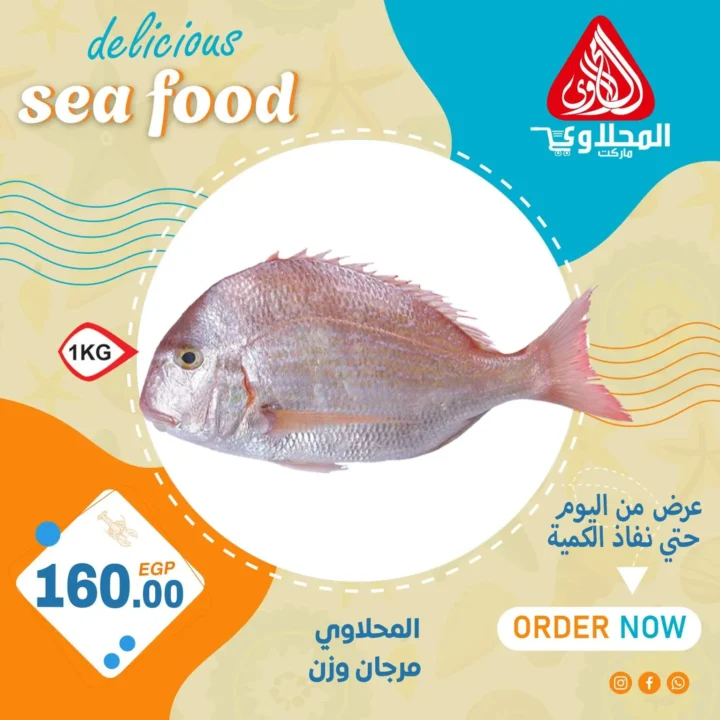 Al-Mahlawi Offers - Seafood - Fresh Fish Prices 2025