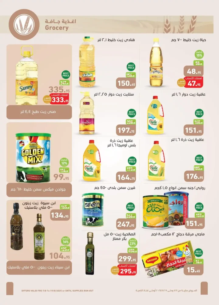 عروض أسواق عبدالله العثيم مصر حتي 19 أغسطس 2025