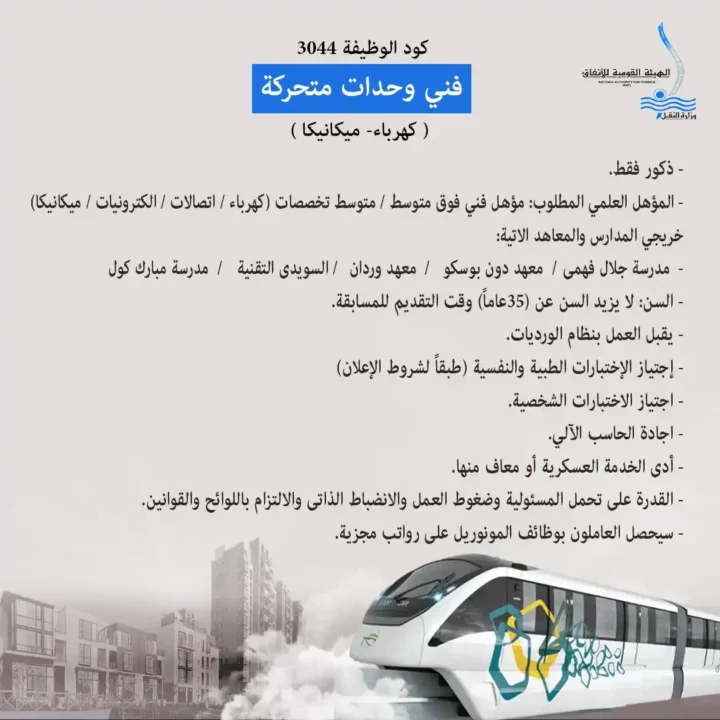 National Authority for Tunnels Jobs 2025