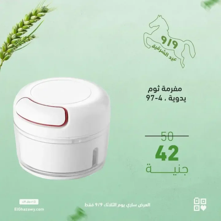 Al-Ghazawi offers on kitchen shelves