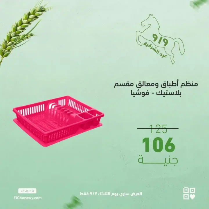 Al-Ghazawi offers on kitchen shelves