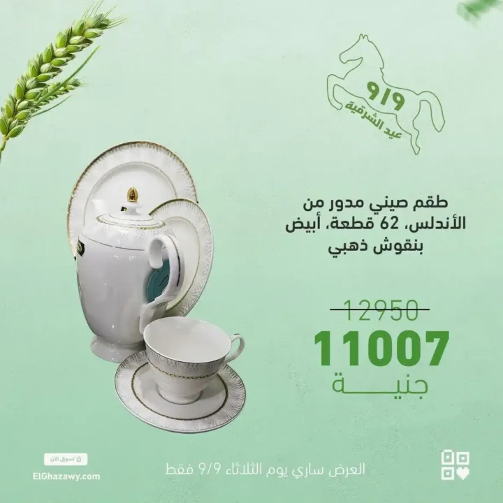 Al-Ghazawi offers on kitchen shelves