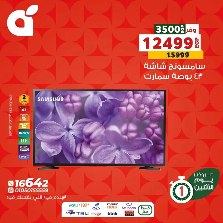 Panda Egypt offers for Monday, December 8, 2025 - Huge discounts on TVs, food, and cleaning supplies!