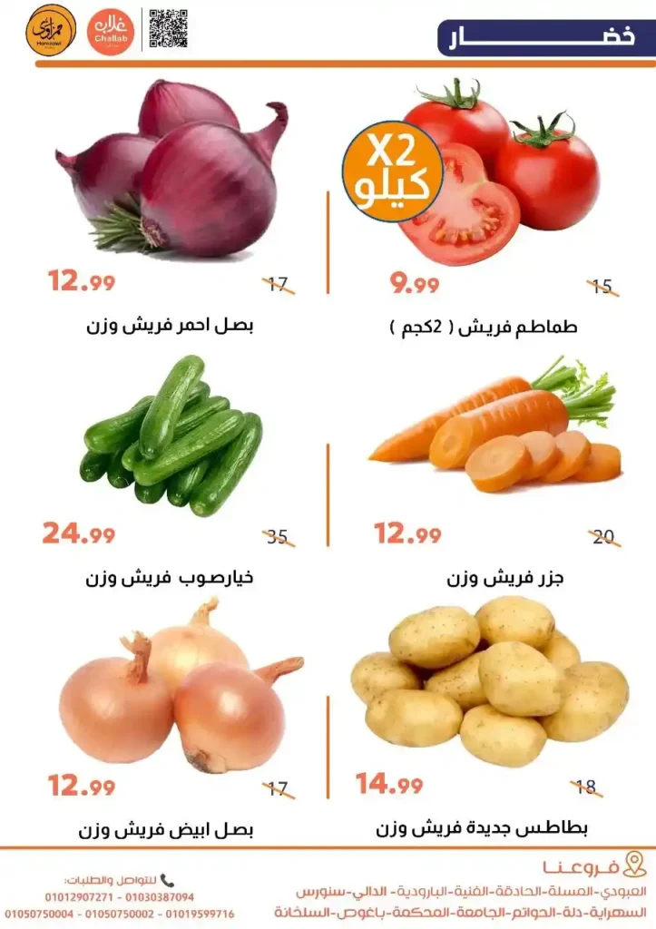 عروض غلاب ماركت اليوم على الخضار والفاكهة واللحوم باسعار مميزة 2025 7 عروض غلاب ماركت اليوم على الخضار والفاكهة واللحوم