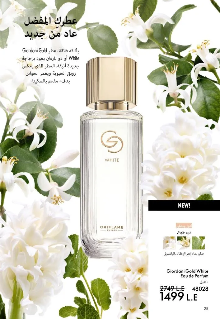 كتالوج أوريفليم يناير 2026 | إطلالة جديدة وجمال متجدد مع أقوى عروض بداية العام 29 كتالوج أوريفليم يناير 2026 | إطلالة جديدة وجمال متجدد مع أقوى عروض بداية العام