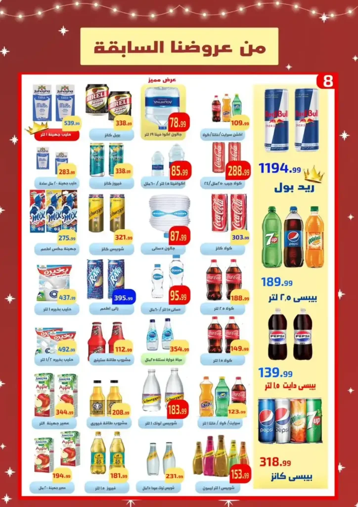 عروض مؤسسة إيهاب البرنس في شرم الشيخ 2026 | خصومات السنة الجديدة على السلع الغذائية. 12 عروض مؤسسة إيهاب البرنس