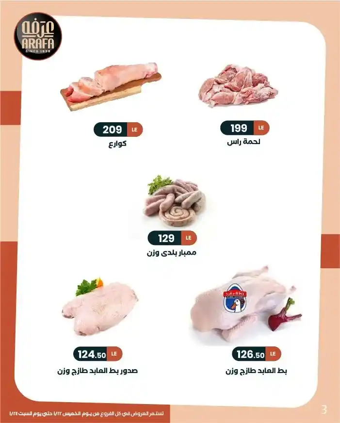 عروض عرفة ماركت Arafa Market | وفّر وكمّل الشهر بأمان 2026. 5 عروض عرفة ماركت Arafa Market | وفّر وكمّل الشهر بأمان 2026