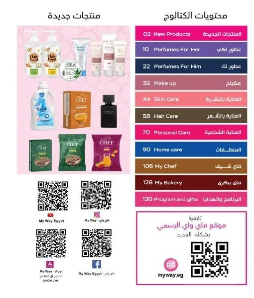 كتالوج ماي واي فبراير 2026 | عروض My Way الجديد بخصومات تصل إلى 50% على العطور والمكياج والعناية بالبشرة 8 Newoffers-egy_Myway_Feb_2026