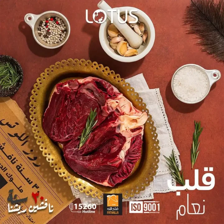 عروض فتح الله ماركت على لحوم النعام والرومي 2026 | تجربة جديدة لسفرة مميزة. 2 عروض فتح الله ماركت على لحوم النعام والرومي 2026 | تجربة جديدة لسفرة مميزة.