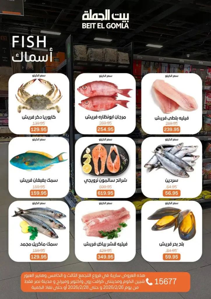 عروض بيت الجملة ويك إند 2026 | خصومات قوية من 26 إلى 28 فبراير على كل احتياجات البيت. 6 عروض بيت الجملة ويك إند 2026 | خصومات قوية من 26 إلى 28 فبراير على كل احتياجات البيت.