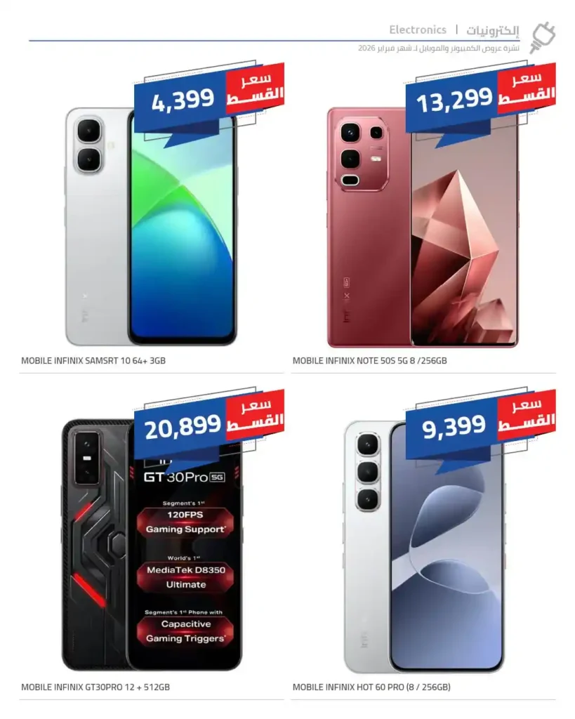 عروض هايبروان اليوم على الموبايلات والكمبيوتر والإلكترونيات بأقوى الأسعار 2026. 8 عروض هايبروان اليوم