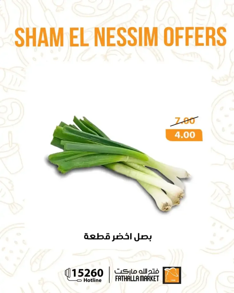 عروض فتح الله ماركت شم النسيم 2026 - خصومات يومية قوية حتى 14 أبريل على جميع المنتجات 🐟 11 عروض فتح الله ماركت شم النسيم 2026 - خصومات يومية قوية حتى 14 أبريل على جميع المنتجات