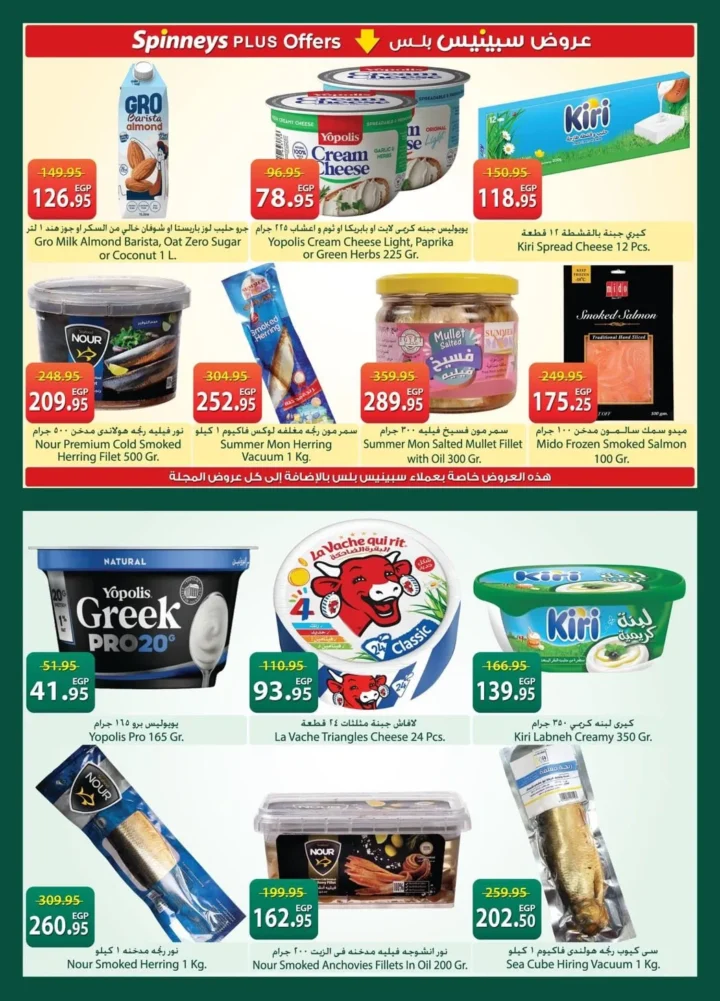 عروض سبينيس مصر شم النسيم 2026.. خصومات قوية على الفسيخ والرنجة بأسعار لن تتكرر. 13 عروض سبينيس مصر شم النسيم 2026.. خصومات قوية على الفسيخ والرنجة بأسعار لن تتكرر