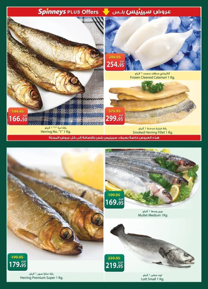 عروض سبينيس مصر شم النسيم 2026.. خصومات قوية على الفسيخ والرنجة بأسعار لن تتكرر. 3 عروض سبينيس مصر شم النسيم 2026.. خصومات قوية على الفسيخ والرنجة بأسعار لن تتكرر