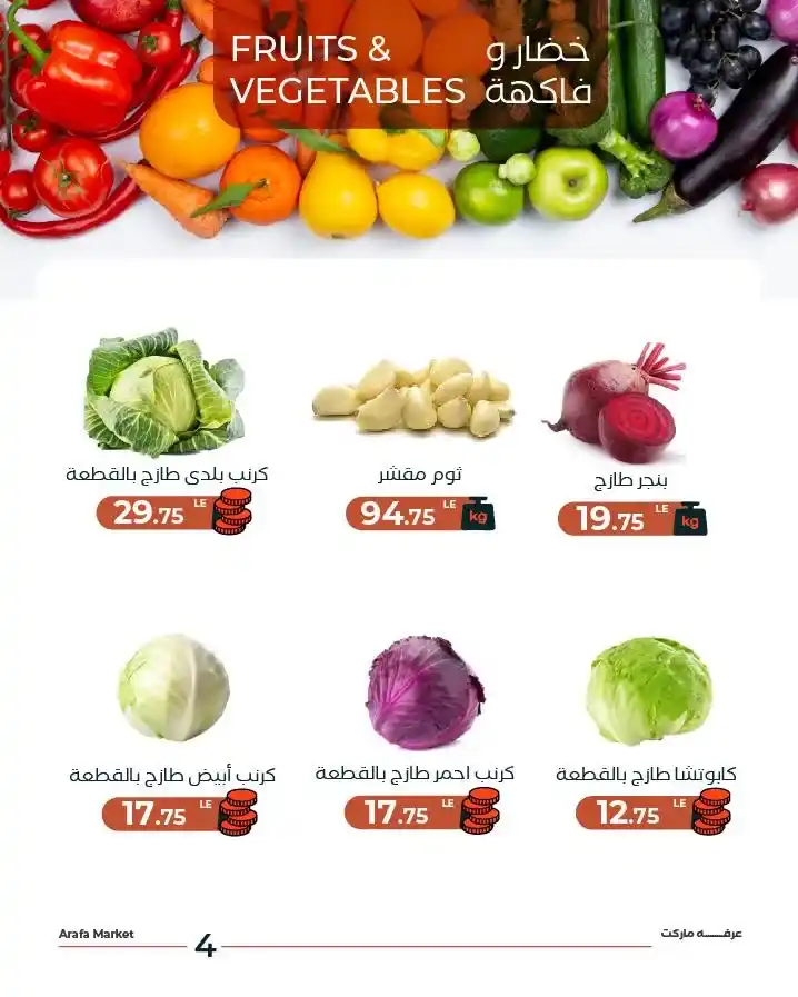 عروض عرفة ماركت 2026 | التوفير الحقيقي في مكان واحد قبل نفاد الكمية. 6 عروض عرفة ماركت 2026