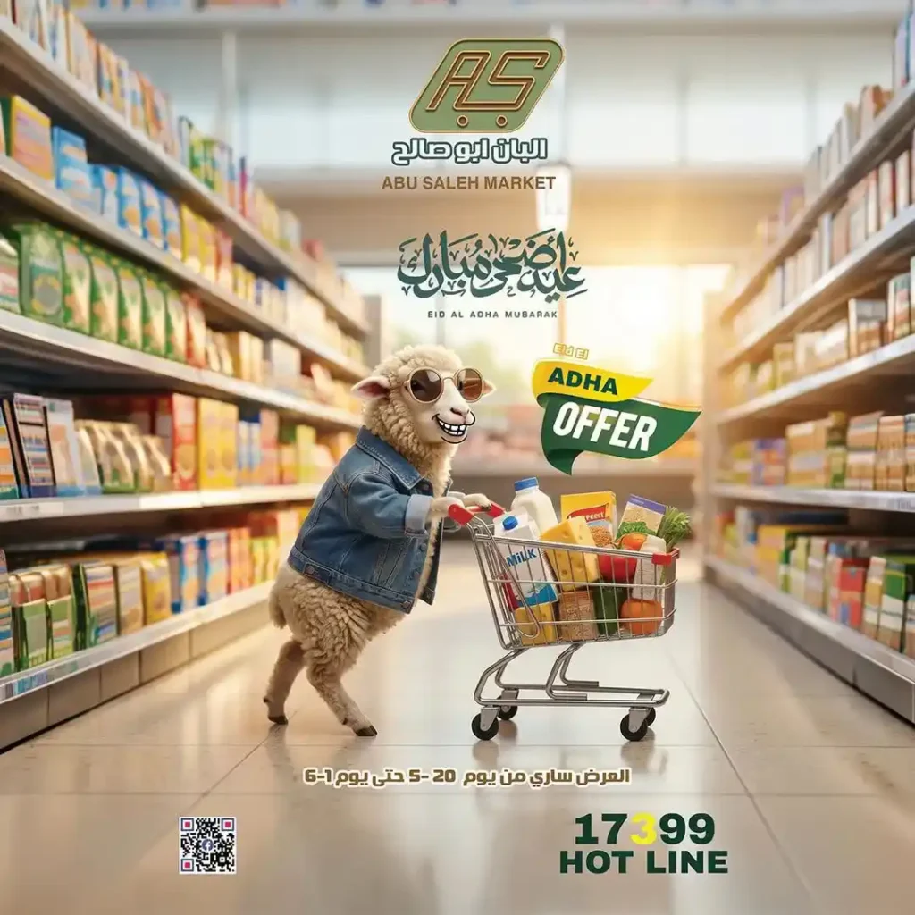 عروض أبو صالح ماركت 2026.. تخفيضات العيد على اللحوم والجبن والمنظفات حتى 1 يونيو 1 عروض أبو صالح ماركت 2026.. تخفيضات العيد