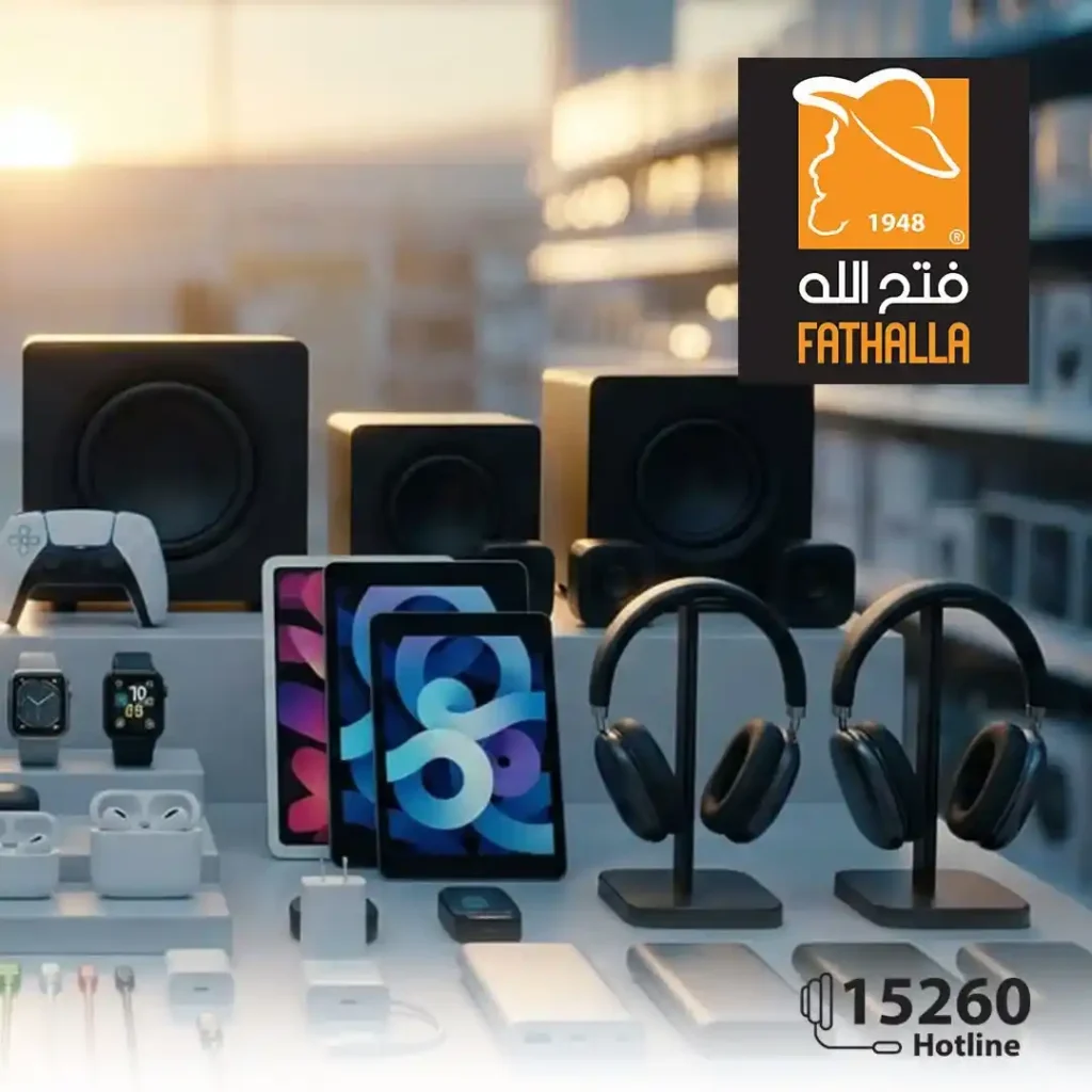 عروض فتح الله ماركت 2026.. تخفيضات عيد الأضحى على الموبايلات والإلكترونيات بأقوى الأسعار. 2 عروض فتح الله ماركت 2026.. تخفيضات عيد الأضحى على الموبايلات والإلكترونيات بأقوى الأسعار
