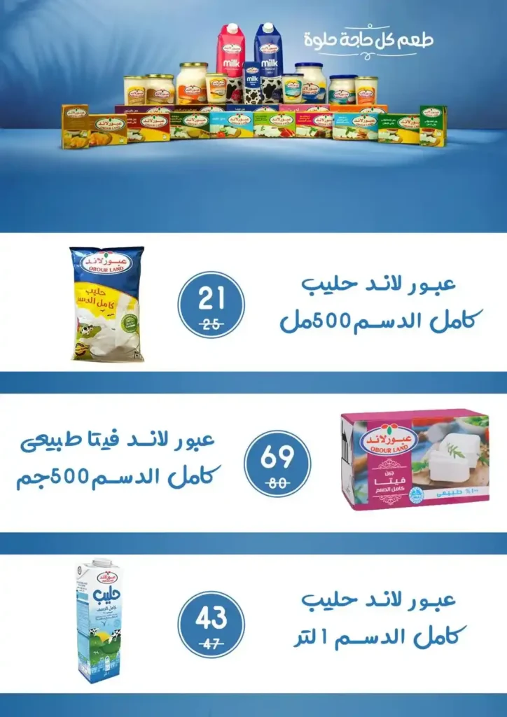عروض هايبر ميلانو المنصورة 2026.. خصومات قوية على السلع الغذائية حتى 13 مايو 21 عروض هايبر ميلانو المنصورة 2026. خصومات قوية
