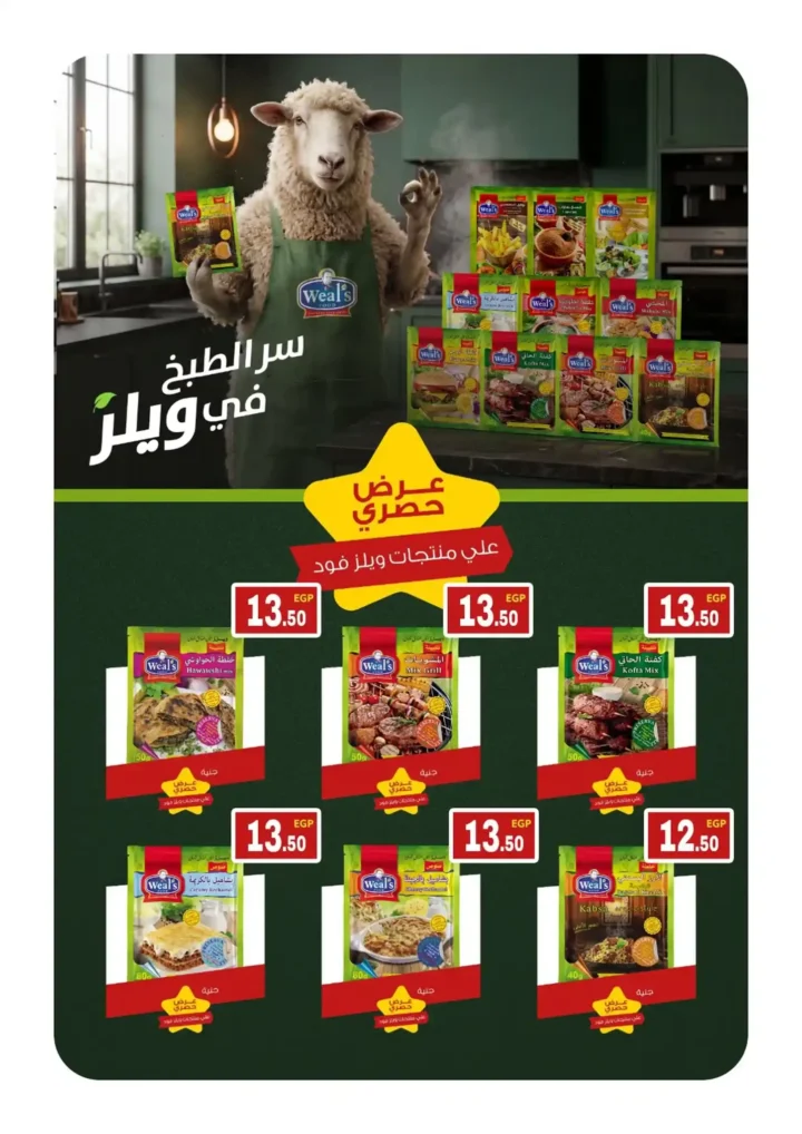 عروض أولاد المحلاوي عيد الأضحى 2026.. تخفيضات قوية على السلع الغذائية والمنظفات بكل الفروع. 37 عروض أولاد المحلاوي
