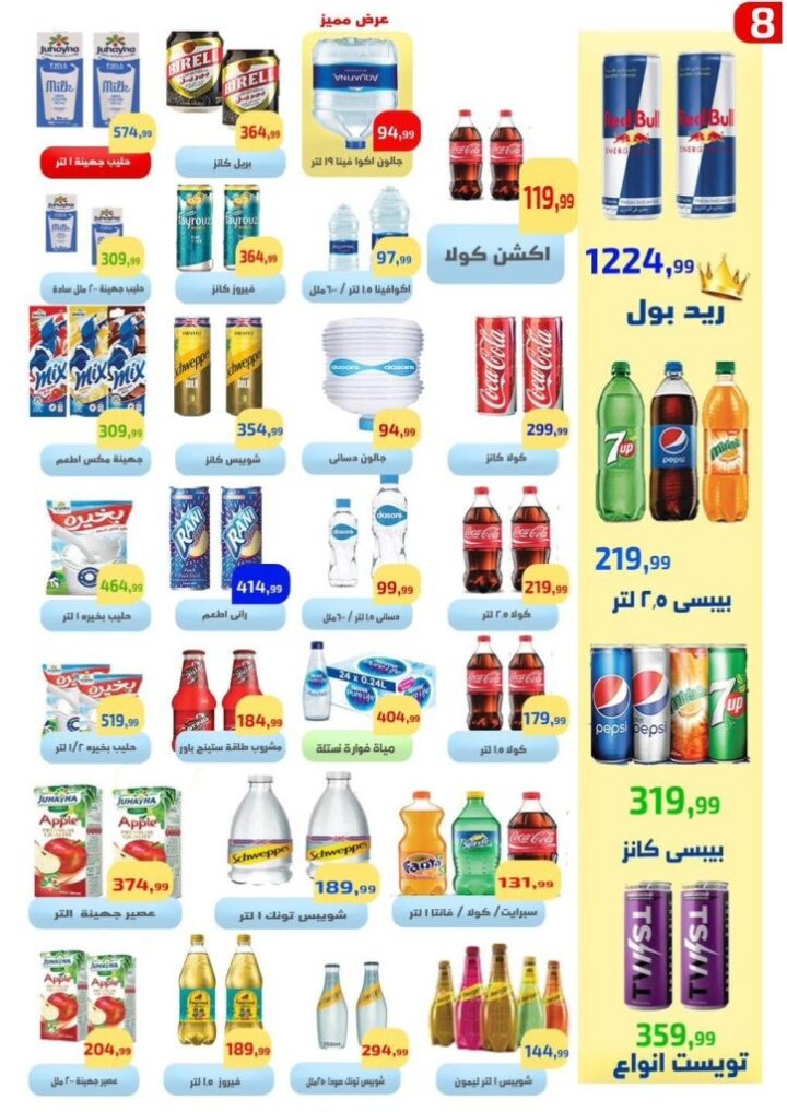 عروض إيهاب البرنس الصيفية 2026 في شرم الشيخ.. تخفيضات قوية وتوفير أكبر على احتياجات الأسرة 10 Ehab El Prince Summer Offers 2026 in Sharm El Sheikh: Big Discounts and Greater Savings on Family Needs