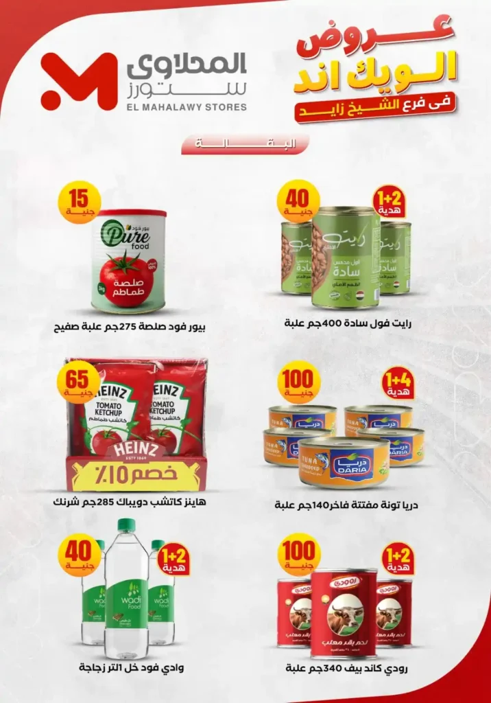 عروض المحلاوي ستورز من 5 إلى 10 يونيو 2026.. تخفيضات قوية على احتياجات المنزل بجميع الفروع. 13 عروض المحلاوي ستورز