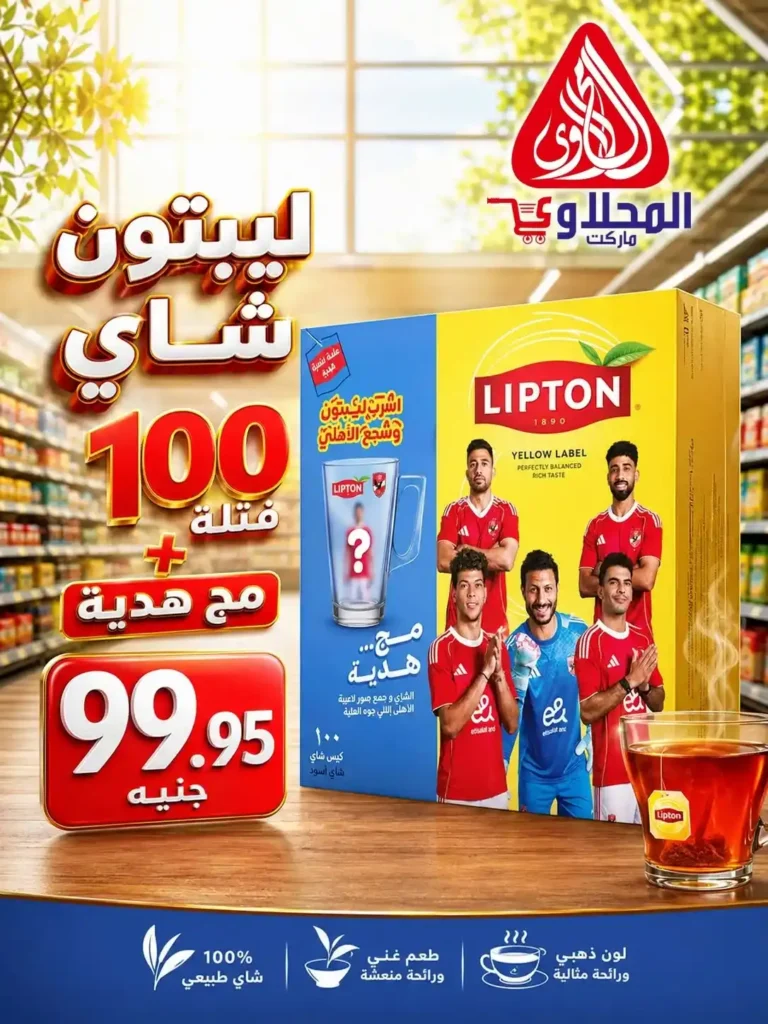 عروض الصيف من المحلاوي ماركت حتى 30 يونيو 2026.. خصومات قوية على احتياجات البيت 9 عروض الصيف من المحلاوي ماركت حتى 30 يونيو 2026..