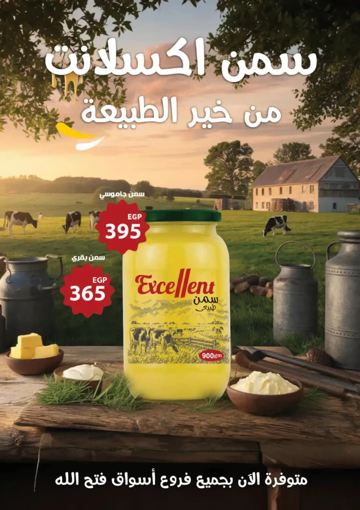 عروض فتح الله ماركت يوليو 2026.. تخفيضات كبيرة على اللحوم والبقالة والمنظفات والملابس حتى 31 يوليو 13 عروض فتح الله ماركت يوليو 2026