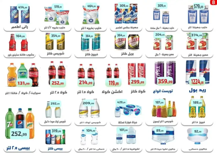 عروض إيهاب برنس الأسبوعية 2026.. خصومات قوية على السلع الغذائية والمنظفات ومنتجات العناية 9 عروض إيهاب برنس