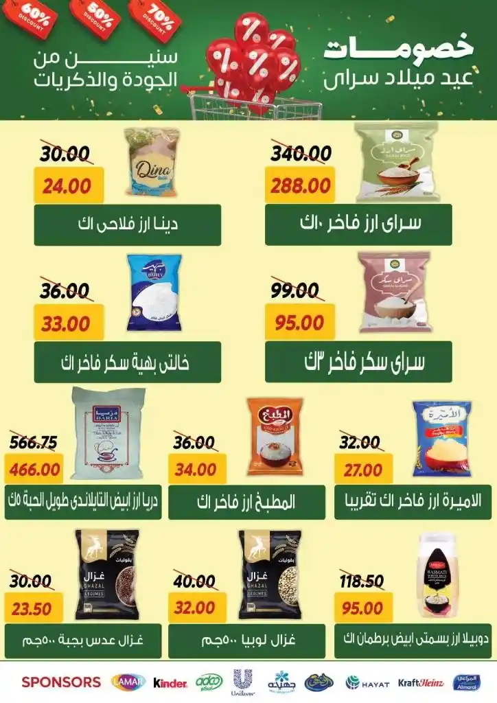 Saray Market offers starting from April 29 to May 5, 2025: Unprecedented discounts on your household essentials. Are you looking for real deals that provide you with your household essentials at the best prices?